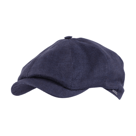 Gubbkeps / Flat cap - Wigéns Newsboy Classic Cap (navy)