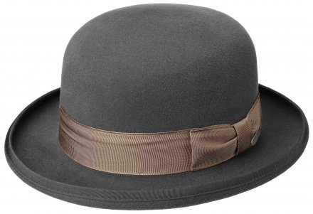 Hattar - Stetson Rorchester Bowler Hat (grå)