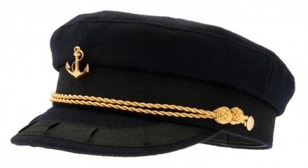 Vegamössa / Skepparmössa
- CTH Ericson Captain Haddock Mariner's Cap (blå)