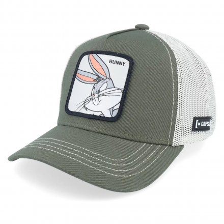 Keps - Capslab Looney Tunes Bugs Bunny (grön/vit)