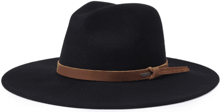 Hattar - Brixton Field Proper Hat (svart)