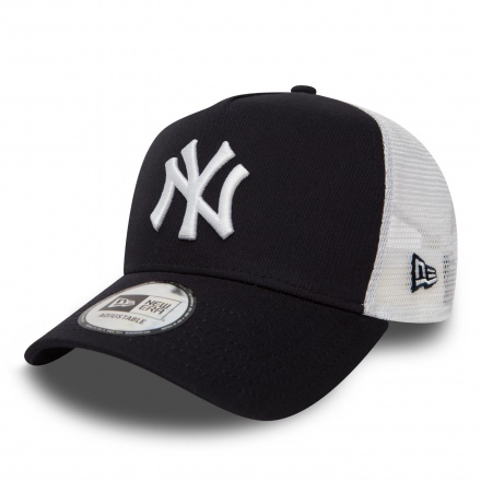 Keps - New Era New York Yankees 9FORTY Trucker (marinblå/vit)