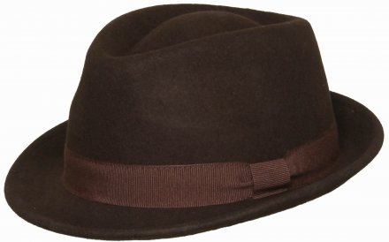 Hattar - Gårda Padua Trilby Wool Hat (brun)