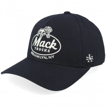 Keps - American Needle Mack Truck Twill Valin Patch Cap (svart)