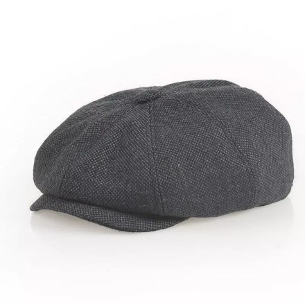 Gubbkeps / Flat cap - Gårda Haxey Newsboy Cap (marinblå)