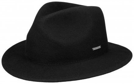Hattar - Stetson Adamo Traveller Woolfelt (svart)