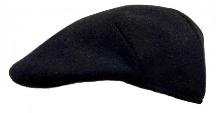 Gubbkeps / Flat cap - Gårda Corleone Wool (svart)