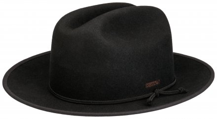 Hattar - Stetson Colima Western Woolfelt (svart)