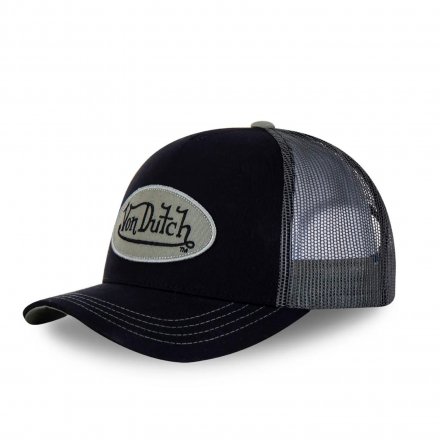 Keps - Von Dutch Oval Patch Trucker (grön/svart)