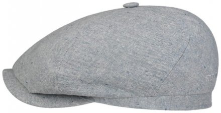 Gubbkeps / Flat cap - Stetson 6-Panel Cap Cotton Sustainable (grå)