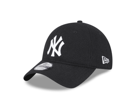 Keps - New Era NY Yankees Herringbone 9TWENTY (svart)