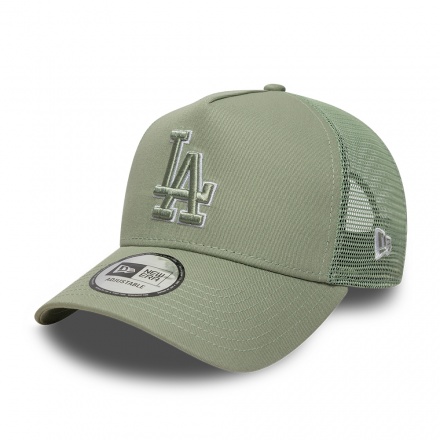 Keps - New Era Los Angeles Dodgers 9FORTY E-Frame Trucker (pastellgrön)