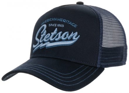 Keps - Stetson Trucker Cap American Heritage Classic (navy)