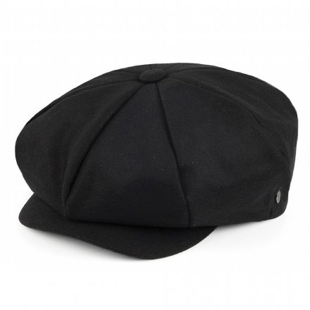 Gubbkeps / Flat cap - Jaxon Big Apple Cap (svart)