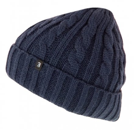 Beanies - Jaxon Cabel Knit Hat (Navy)