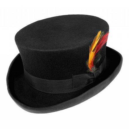Hattar - Deadman Top Hat (hög hatt) (svart)