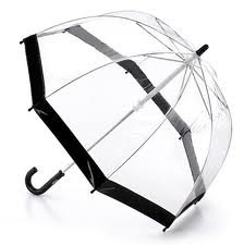 Paraply - Fulton Birdcage (svart)