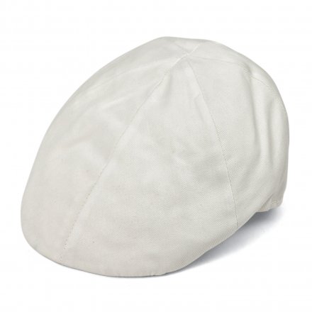 Gubbkeps / Flat cap - Gårda Vico Cotton Flat Cap (creme)
