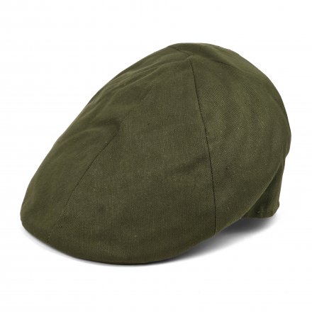 Gubbkeps / Flat cap - Gårda Vico Cotton Flat Cap (grön)