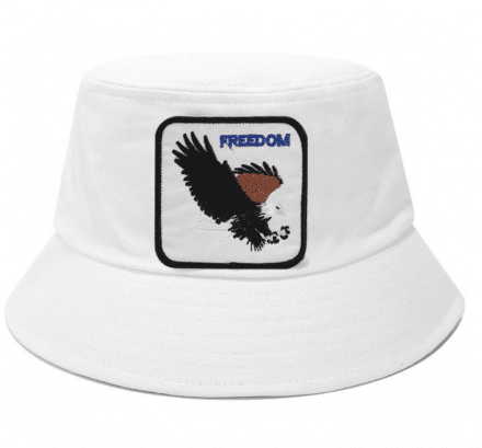 Hattar - Gårda Freedom Bucket Hat (vit)