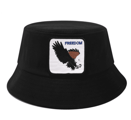 Hattar - Gårda Freedom Bucket Hat (svart)