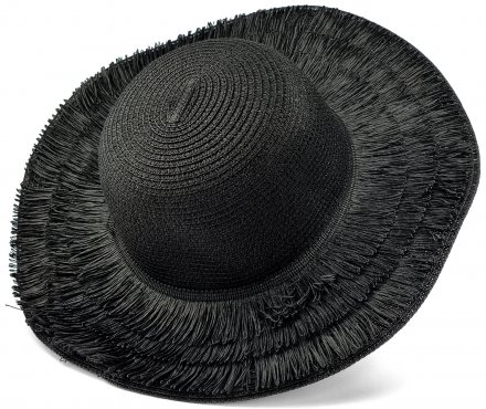 Stråhatt - Gårda Sarita (svart)