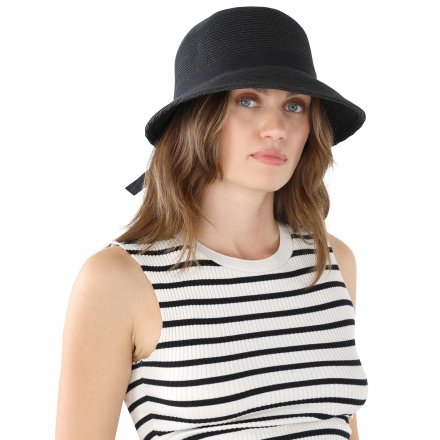 Stråhatt - Gårda Bastia Sun Hat (svart)