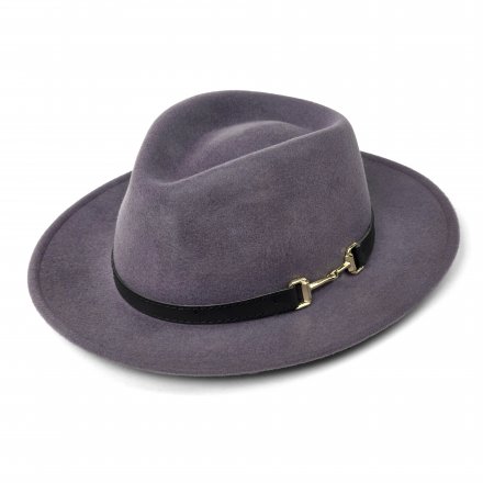 Hattar - Gårda Braga Wool felt Fedora (grå)