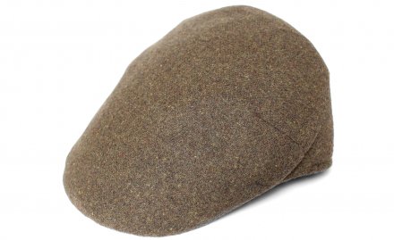 Gubbkeps / Flat cap - Gårda Corleone Wool (ljusbrun)
