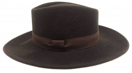 Hattar - Gårda Napoli Fedora Wool Hat (brun)