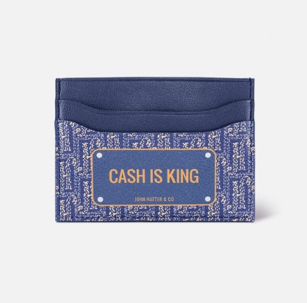 Korthållare - John Hatter - Cash Is King (blå)