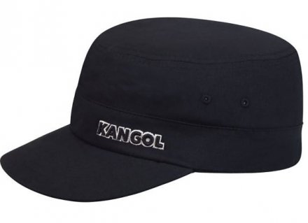 Gubbkeps / Flat cap - Kangol Ripstop Army Cap (svart)