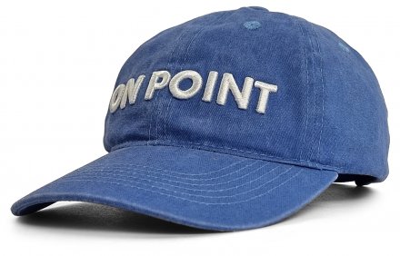 Keps - Gårda On Point Washed Cap (blå)