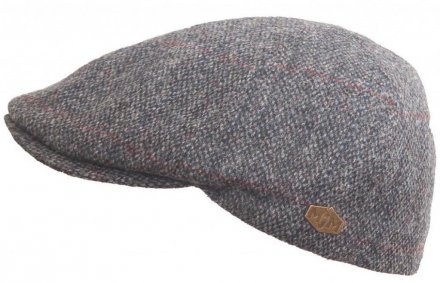 Gubbkeps / Flat cap - MJM Broker Virgin Wool (grå)