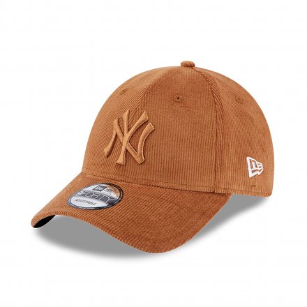Keps - New Era New York Yankees Cord 9FORTY (orange)