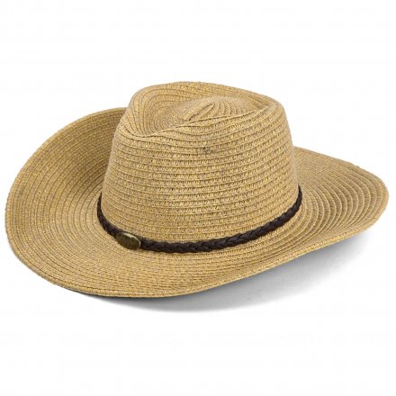 Stråhatt - Gårda Faro Western Hat (khaki)