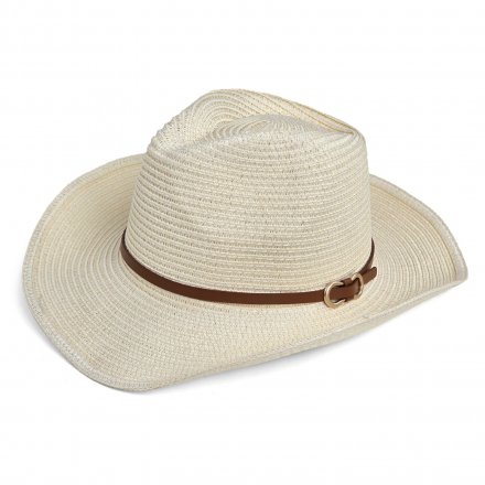 Stråhatt - Gårda Kos Western Hat (beige)
