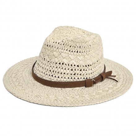 Stråhatt - Gårda Toulon Fedora (beige)