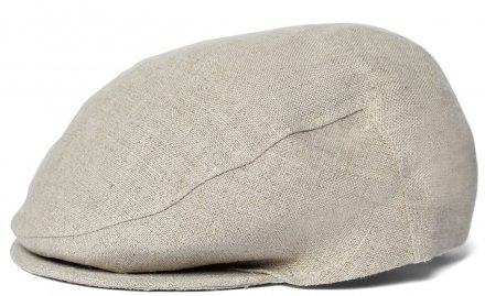 Gubbkeps / Flat cap - Gårda Palizzi Marina Linen Newsboy Cap (beige)