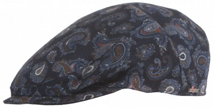 Gubbkeps / Flat cap - Wigéns Ivy Slim Cap (marinblå)