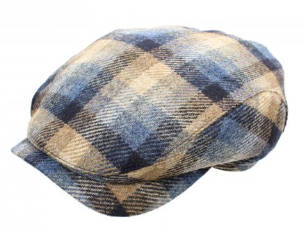 Gubbkeps / Flat cap - Wigéns Ivy Contemporary Cap (marinblå)
