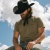 Hattar - Gårda Dubois Wool Felt Cowboy (svart)