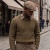 Gubbkeps / Flat cap - Gårda Vero Linen Newsboy Cap (brun)