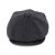 Gubbkeps / Flat cap - Jaxon Pure Wool Harlem Newsboy Cap (mörkgrå)