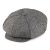 Gubbkeps / Flat cap - Jaxon Hats Marl Tweed Big Apple Cap (grå)