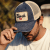 Keps - Black River Toledo Washed Trucker (navy/creme)