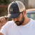 Keps - Black River Eagle Washed Trucker (svart/creme)