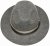 Hattar - Gårda Montefalco Fedora Wool Hat (grå)