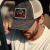 Keps - Black River Hare Washed Trucker (svart/creme)