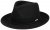 Hattar - Stetson Fedora Softfelt (svart)